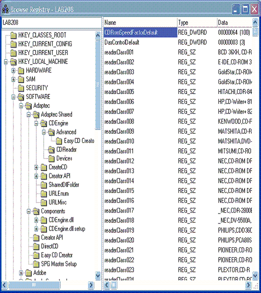 реестр Windows