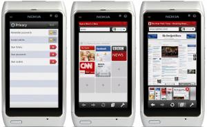 Браузер для мобильного телефона Nokia