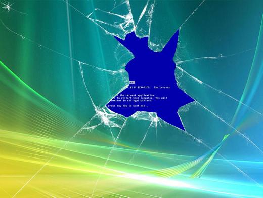 Синий экран смерти в системах Windows